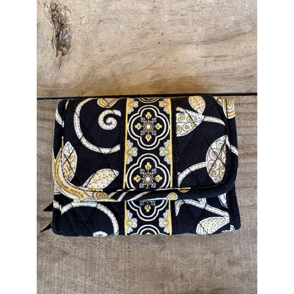 VERA BRADLEY POCKET WALLET YELLOW BIRD